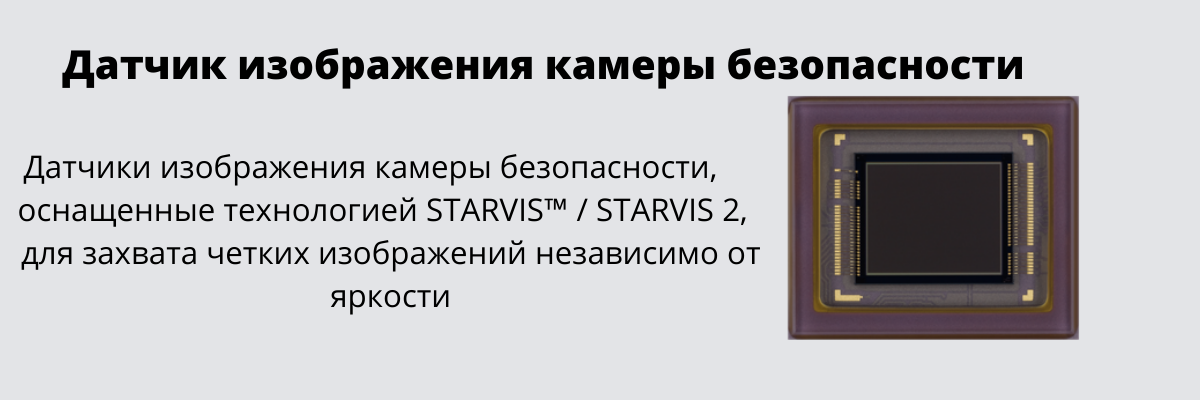 Матрица CMOS SONY STARVIS 2 описание преимуществ